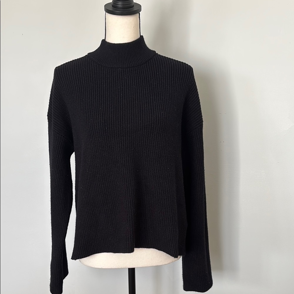 Women's Black mock neck Sweater